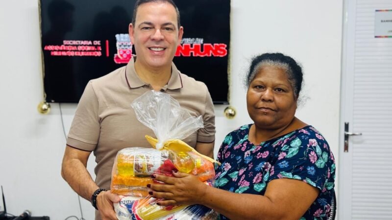 Prefeitura de Garanhuns realiza entrega de 60 cestas básicas às famílias atendidas pelas Cozinhas Comunitárias