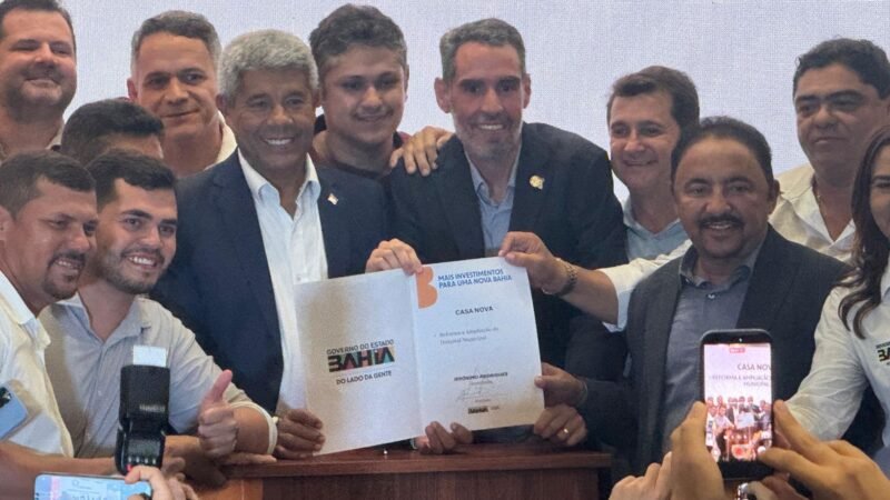 Um novo capítulo para a saúde de Casa Nova: gestão Anisio Viana firma convênio com investimento de mais de R$ 25 milhões para transformar o Hospital Municipal