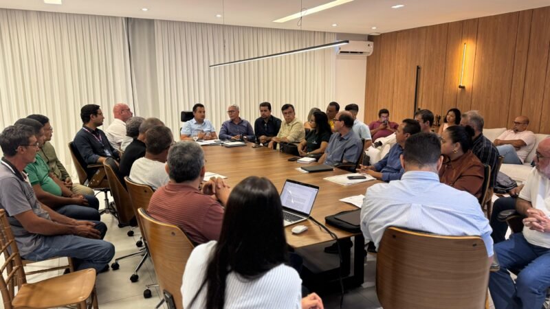 Setor produtivo se reúne com prefeito Andrei e prepara novo encontro com o governador Jerônimo Rodrigues
