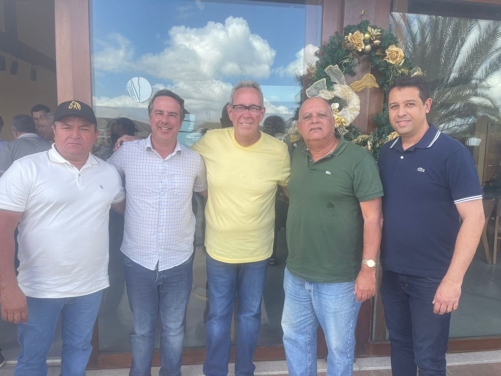 Marcello Maranhão participa de confraternização da ALEPE ao lado do presidente Álvaro Porto