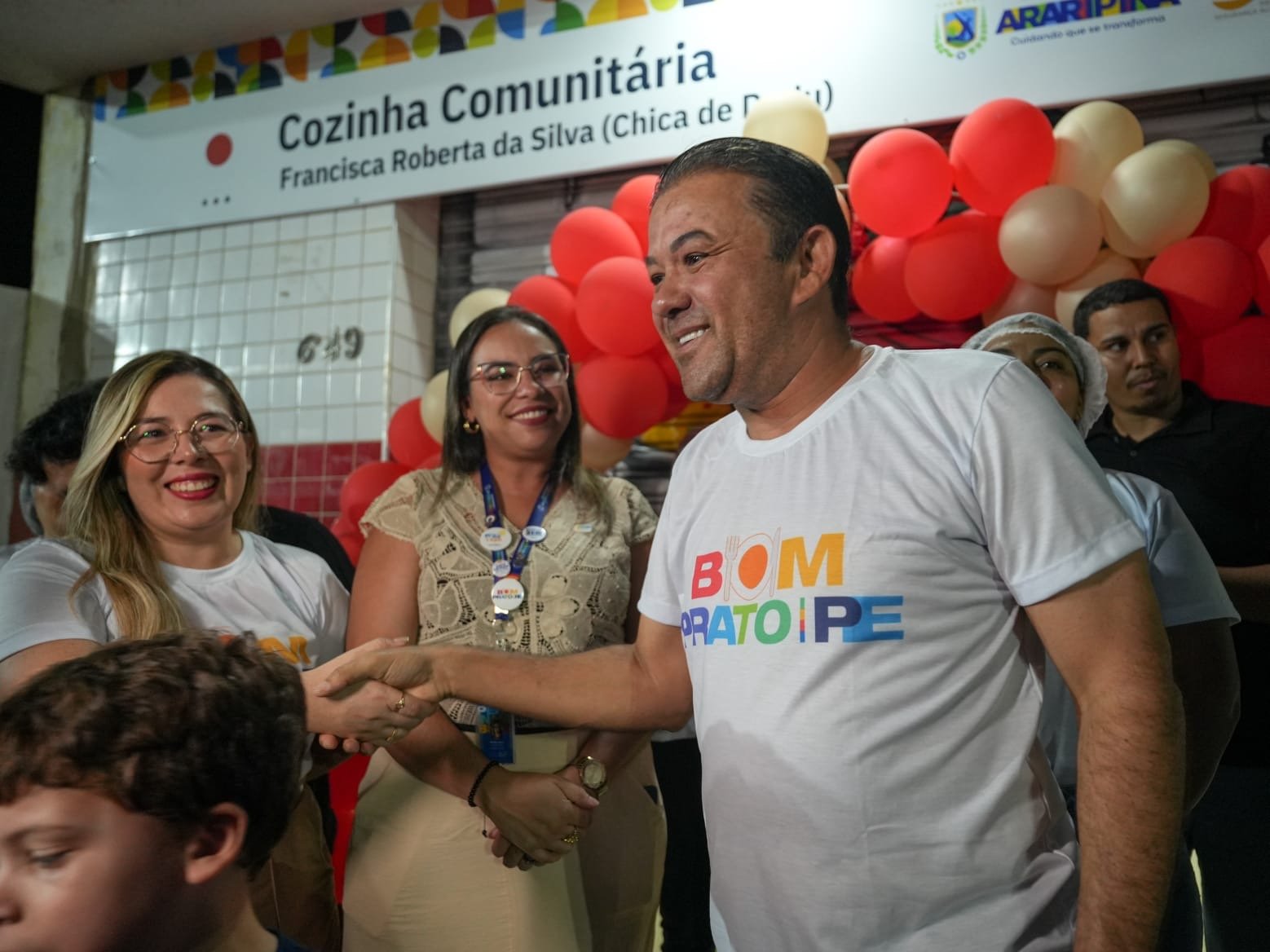 Prefeito Evilásio Mateus inaugura segunda Cozinha Comunitária de Araripina no bairro Alto da Boa Vista