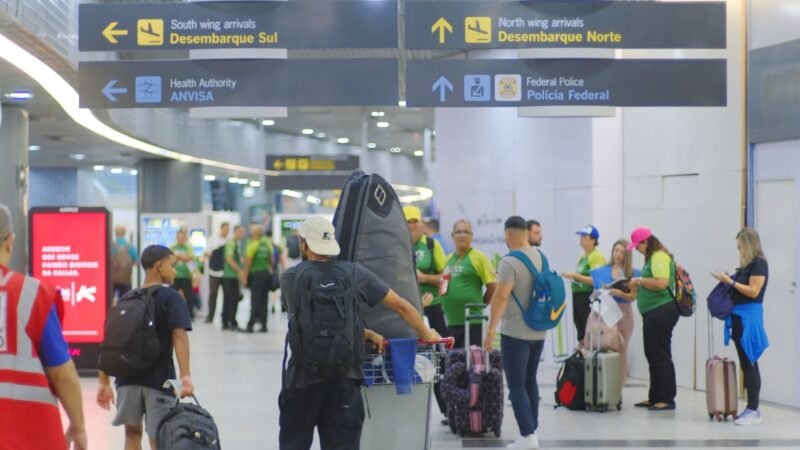 Aeroporto do Recife registra crescimento histórico e projeta fechar 2025 com 9,8 milhões de passageiros