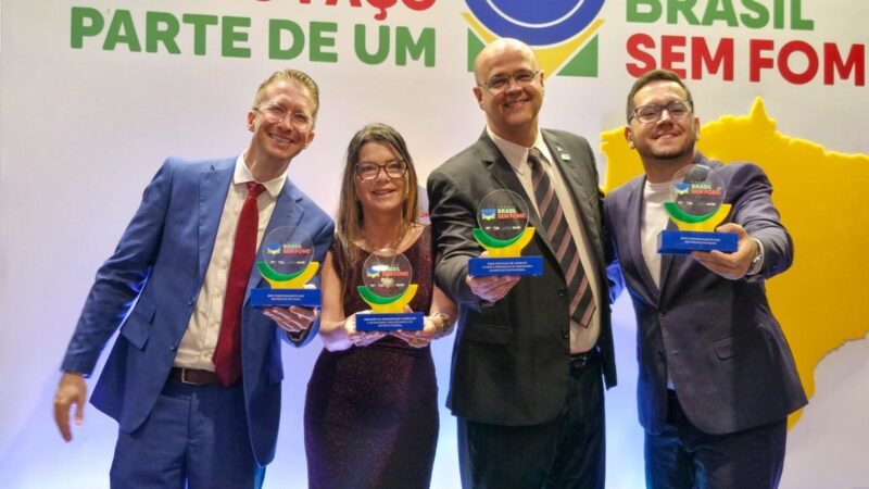 Pernambuco é premiado em duas categorias do Prêmio Brasil Sem Fome