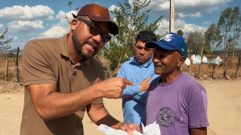 Deputado Abimael Santos denuncia falta de abastecimento de água no Alto do Limpo, em Belo Jardim