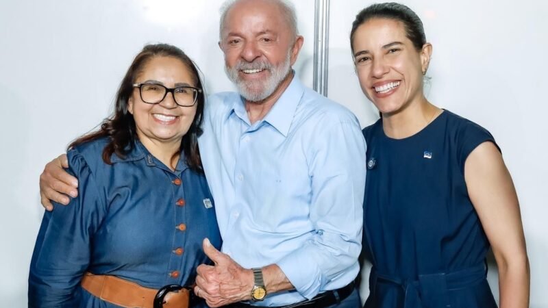 Dona Graça comemora entrega da Barragem de Contenção de Panelas ll e agradece a Governadora Raquel Lyra e ao Presidente Lula.