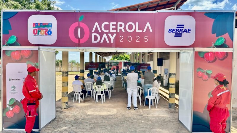 Orocó realiza o Acerola Day 2025 e reúne mais de 80 produtores em evento técnico sobre a fruticultura