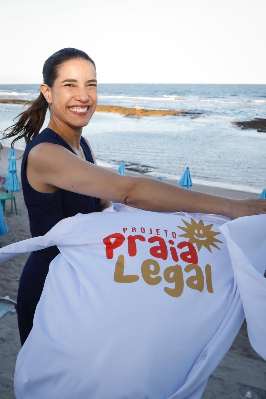 Governadora Raquel Lyra lança 8ª edição do projeto Praia Legal para combater o trabalho infantil