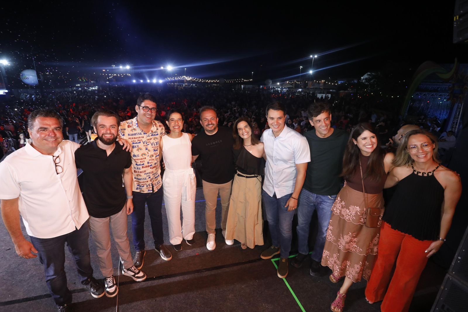 Governadora Raquel Lyra dá largada ao Festival Pernambuco Meu País Verão, em Camaragibe