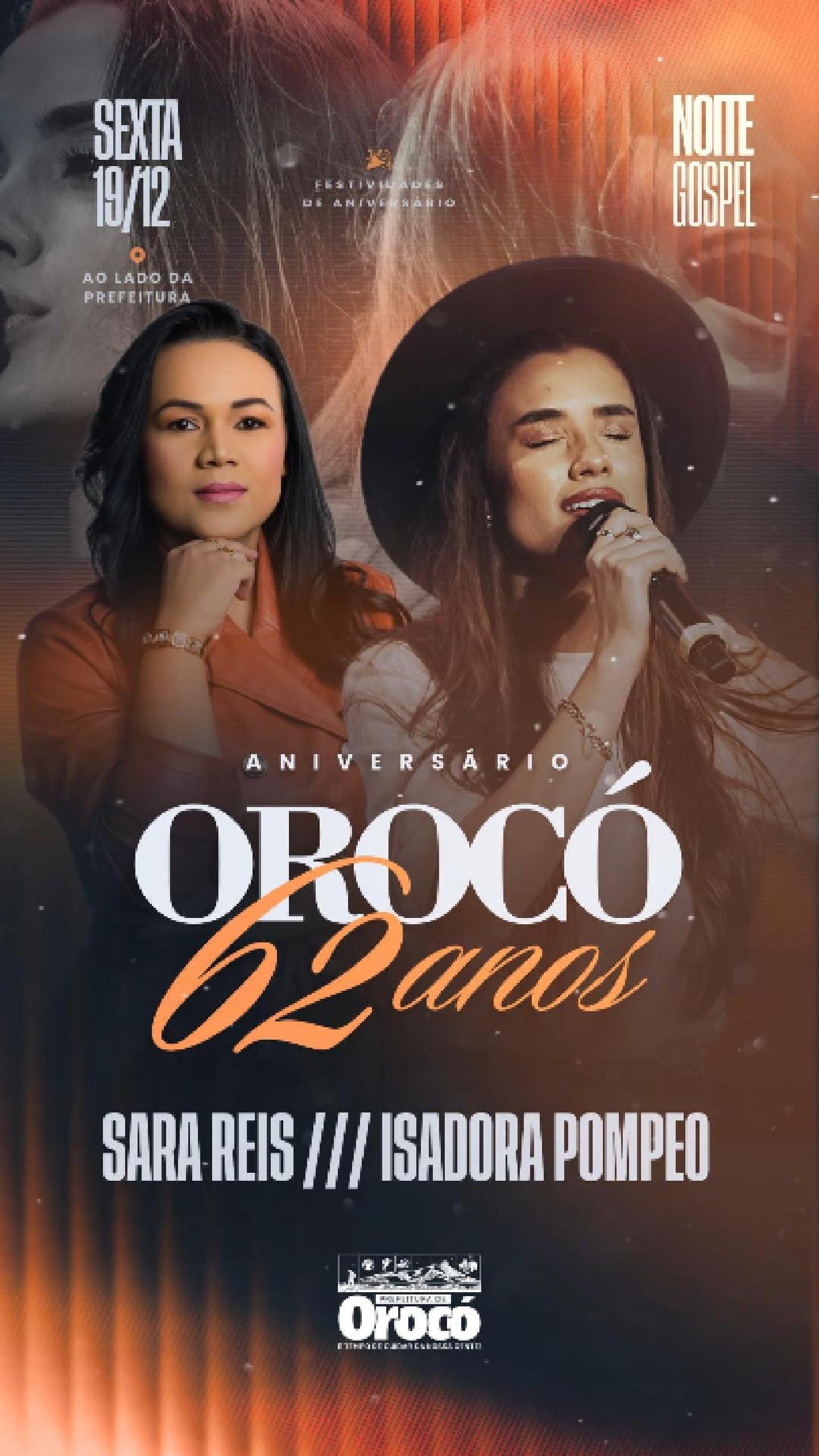 Orocó celebrará 62 anos de emancipação política com uma vasta e emocionante programação