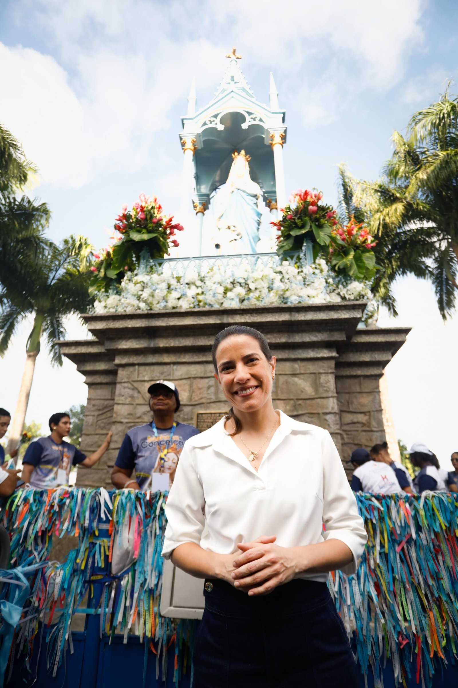 “O povo pernambucano é repleto de fé e resiliência”, ressalta a governadora Raquel Lyra durante a 121ª edição da Festa de Nossa Senhora da Conceição