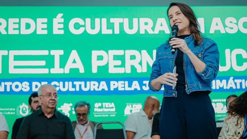 Governadora Raquel Lyra comanda abertura da 4ª TEIA Estadual dos Pontos de Cultura e lança editais da Política Nacional Aldir Blanc em Pernambuco