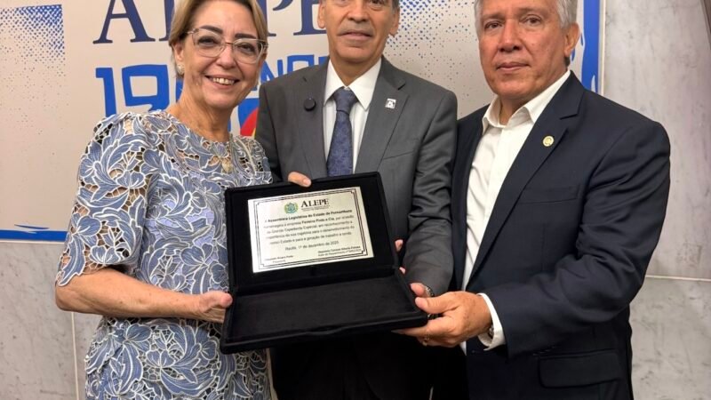 Empresa Ferreira Pinto recebe voto de aplauso da Alepe