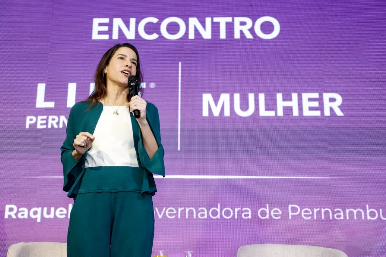 No LIDE Mulher, governadora Raquel Lyra reforça protagonismo feminino e destaca entregas da gestão