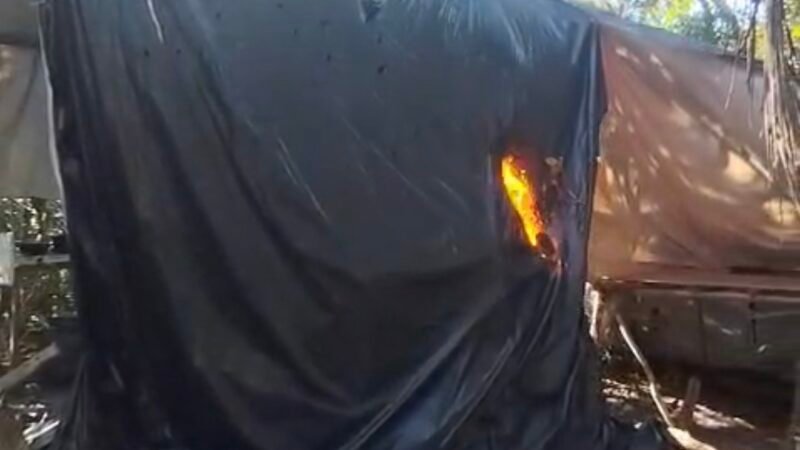 Cerco fechado e acampamentos do tráfico desmontados em São Roque do Paraguaçu