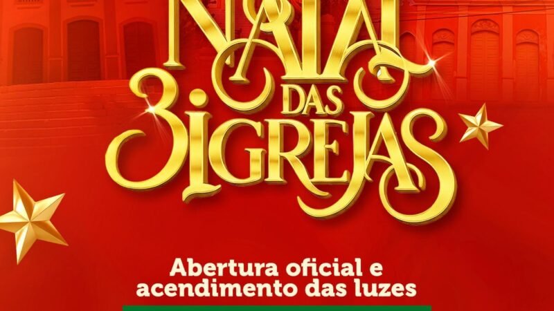 Bom Conselho inicia programação do Natal das 3 Igrejas neste domingo