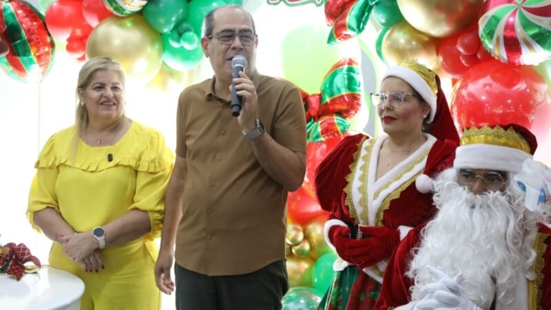 Natal Jaboatão Solidário recebe crianças da comunidade Olho d’Água em tarde especial no Complexo Administrativo da Prefeitura