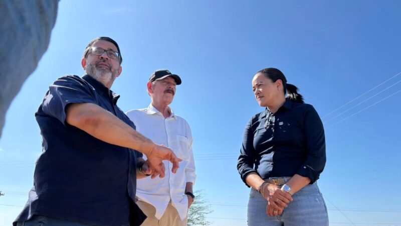 Prefeita Pollyanna Abreu acompanha retomada das obras do PISF na zona rural de Sertânia