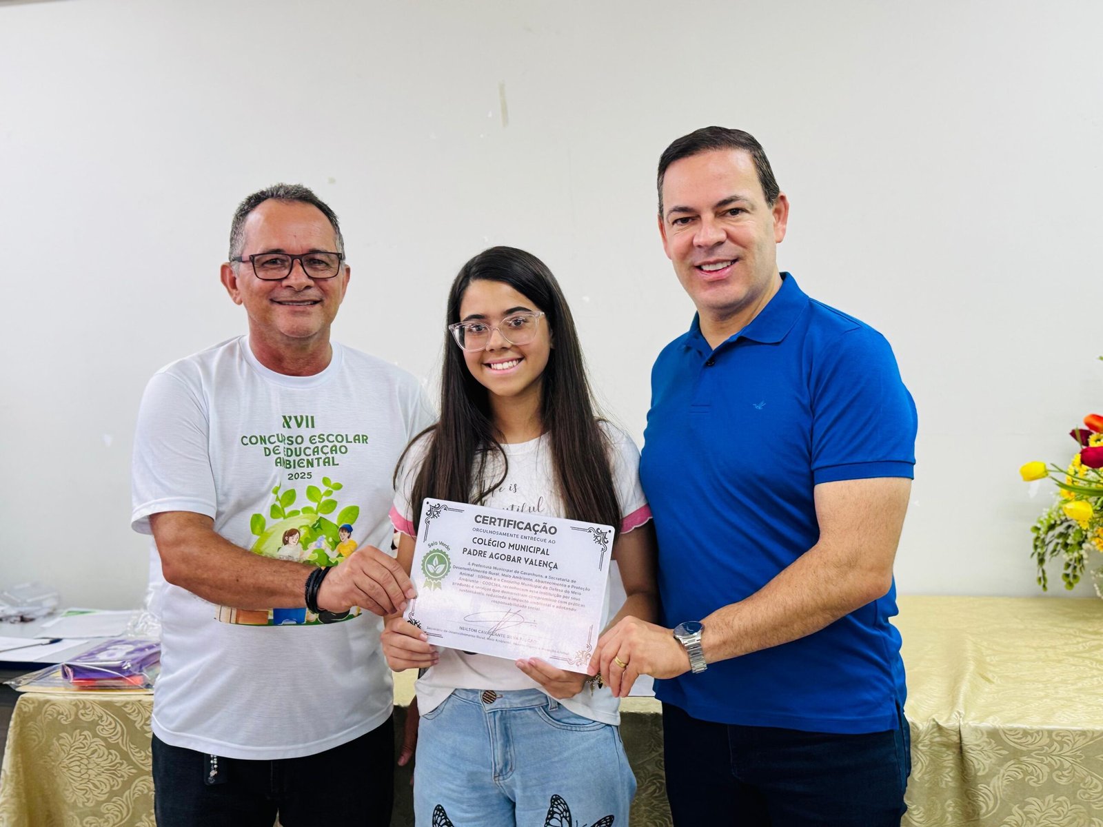 Solenidade premia estudantes e escolas no XVII Concurso Escolar de Educação Ambiental