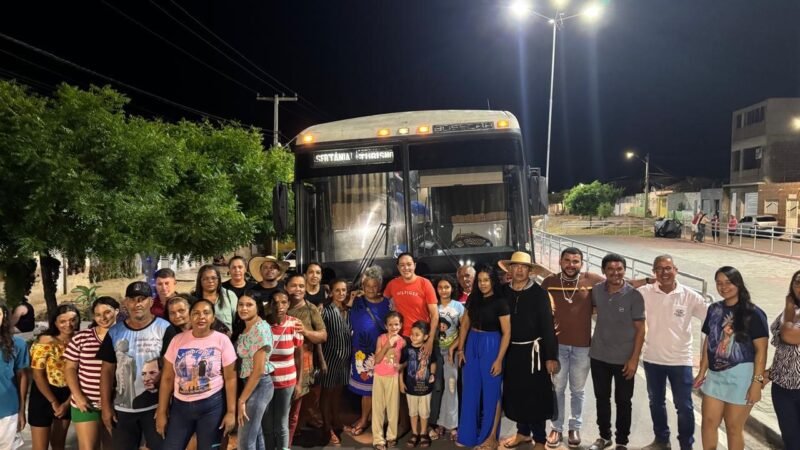 Prefeita Pollyanna Abreu apoia movimentos de fé e cultura em Sertânia com ação inédita.