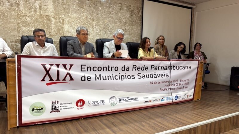 Garanhuns marca presença no XIX Encontro da Rede Pernambucana de Municípios Saudáveis