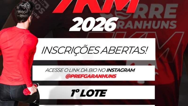 Corrida de Rua ‘Corre Garanhuns’ abre inscrições oficialmente nesta sexta (16)