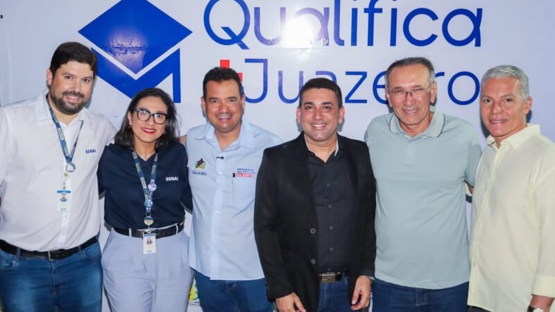Prefeito Andrei lança Qualifica+ Juazeiro e reforça política de inclusão e preparação da juventude para o mercado de trabalho