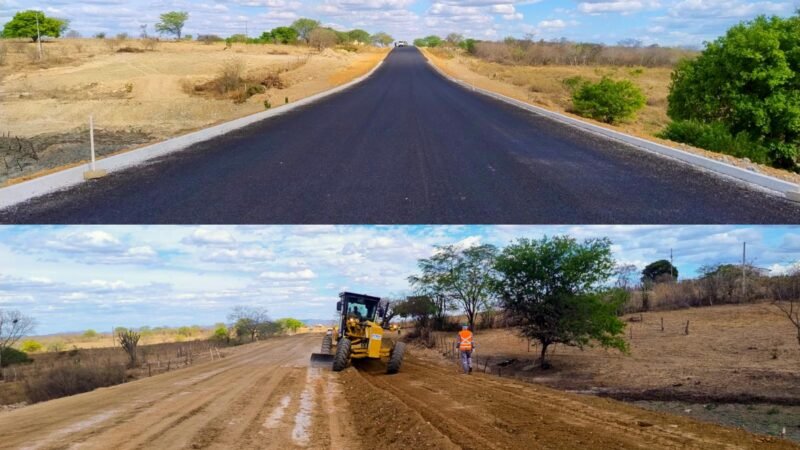 Kaio Maniçoba celebra início das obras nas estradas no Vale do Catimbau