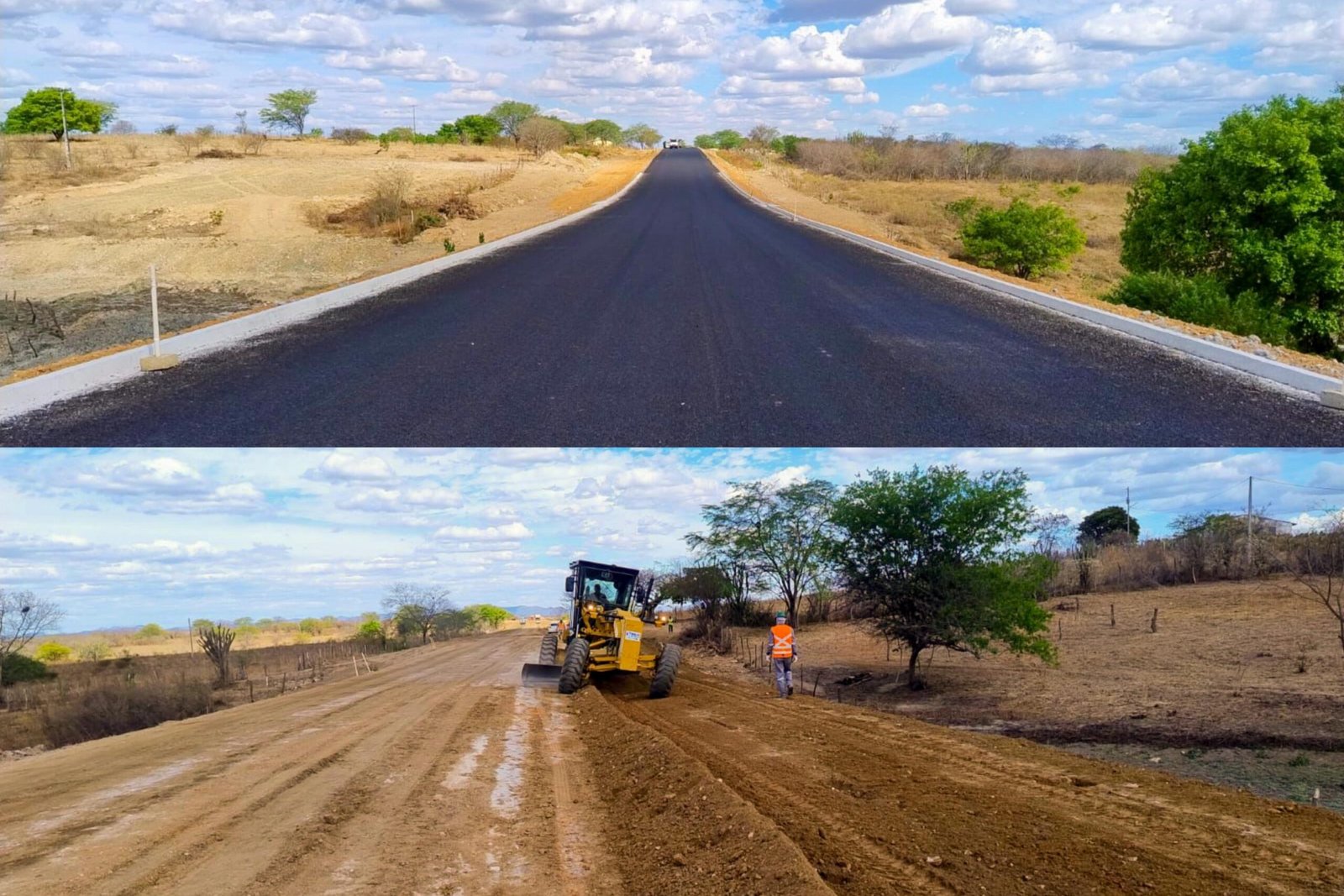 Kaio Maniçoba celebra início das obras nas estradas no Vale do Catimbau