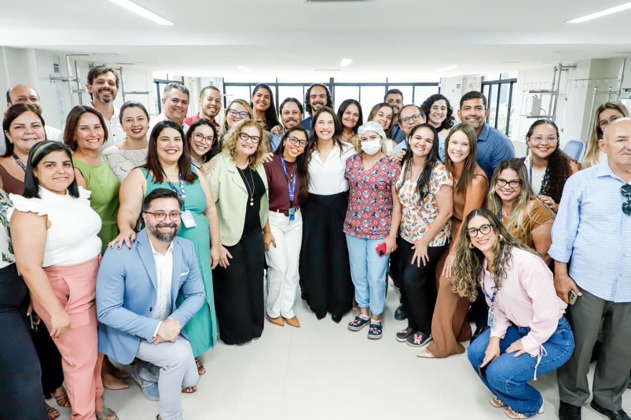 No Recife, governadora Raquel Lyra entrega requalificação das UTIs Neonatais 1 e 2 do Hospital Barão de Lucena
