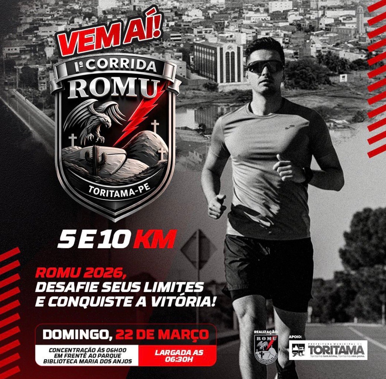 Toritama se prepara para a 1ª Corrida ROMU