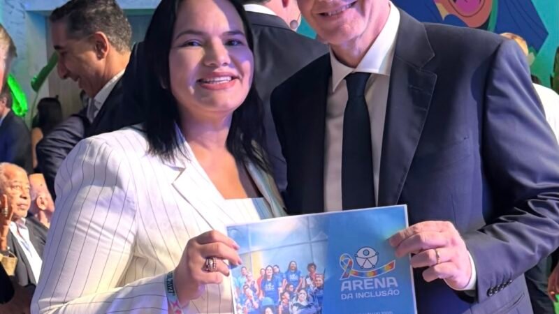 Michelle Collins leva a ideia da Arena da Inclusão para o mundo inteiro através da FIFA