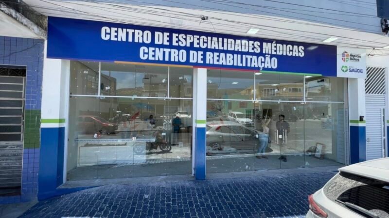 Prefeitura de Águas Belas avança na saúde e inaugura novo Centro de Especialidades Médicas e Reabilitação