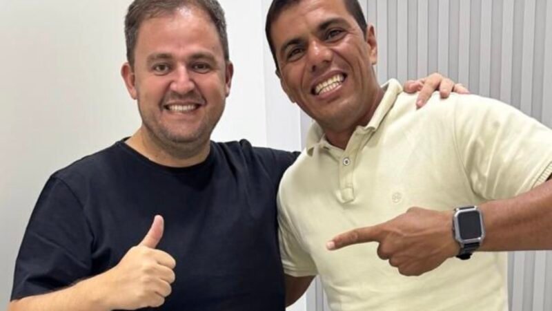Anderson Luiz recebe apoio do vereador Manoel dos Fogos de Sairé e amplia base para 2026