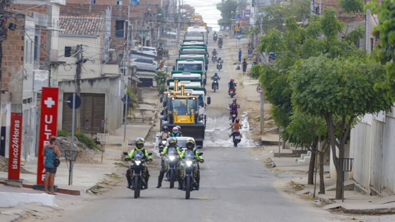 Mutirão de serviços integrados começam a transformar o Nina Liberato, em Caruaru