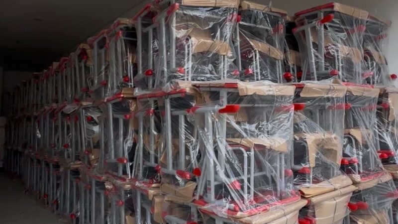 Ouricuri inicia ano letivo com mais de 500 novas carteiras nas escolas municipais