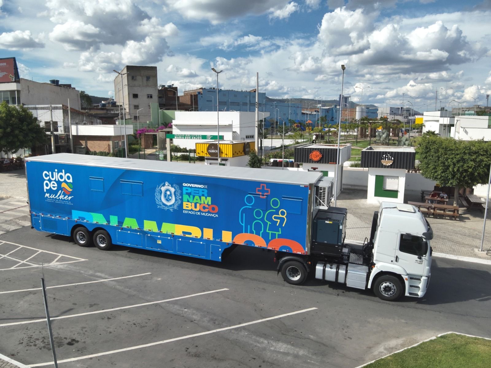 Toritama recebe carreta da Mulher Pernambucana com exames e consultas especializadas
