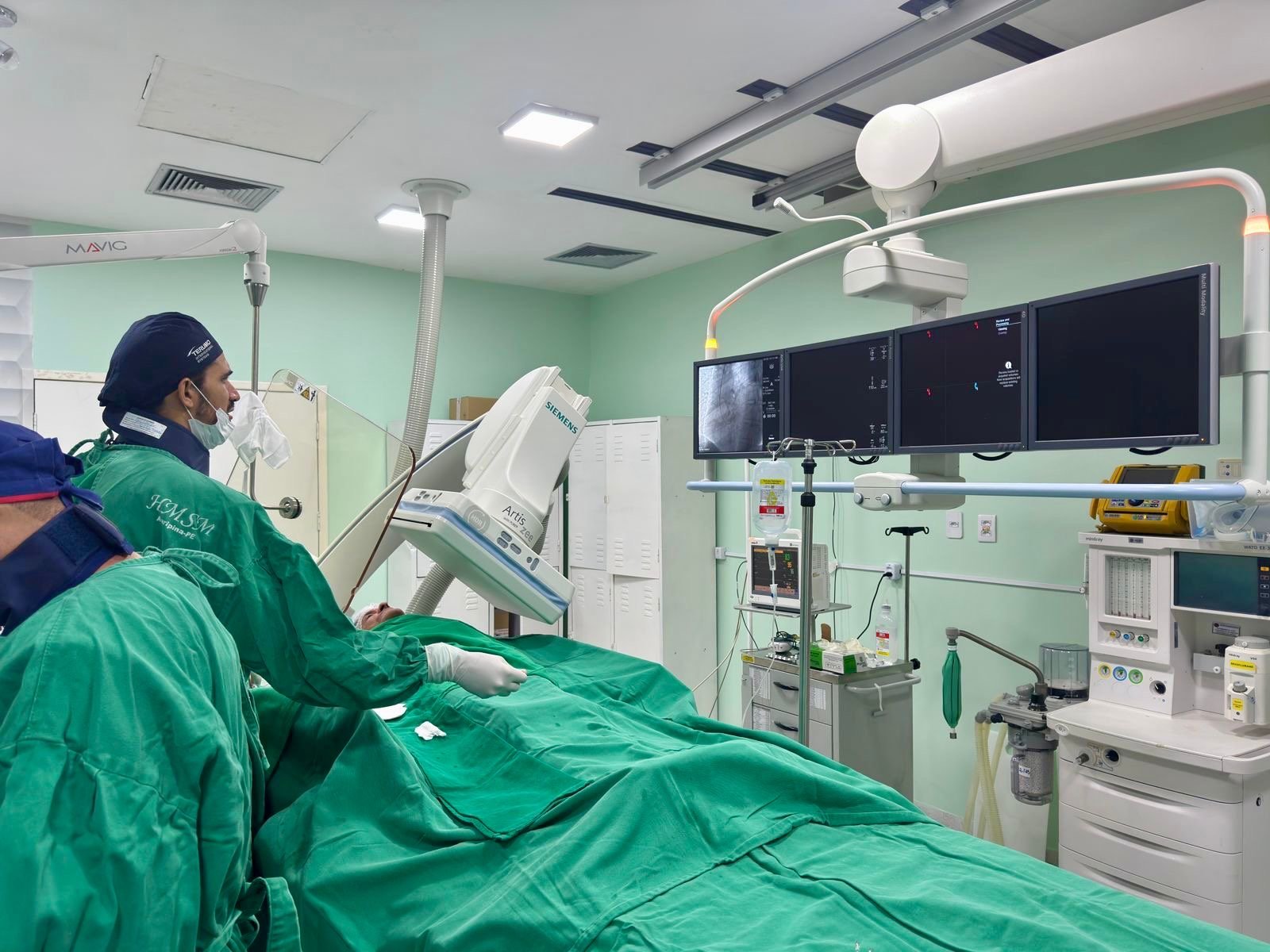 Araripina: Hospital Santa Maria realiza primeiro cateterismo após credenciamento histórico da hemodinâmica pelo SUS