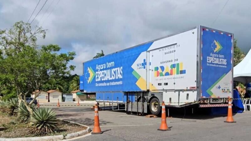 Pacientes do SUS de Araripina, em Pernambuco, agora contam com carreta de saúde do programa Agora Tem Especialistas