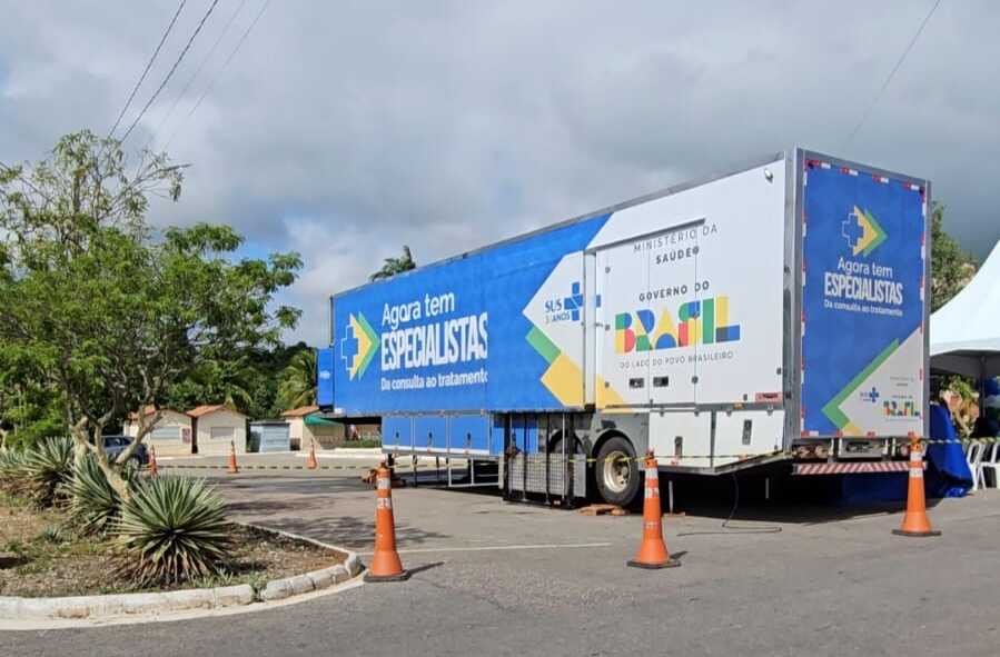 Pacientes do SUS de Araripina, em Pernambuco, agora contam com carreta de saúde do programa Agora Tem Especialistas