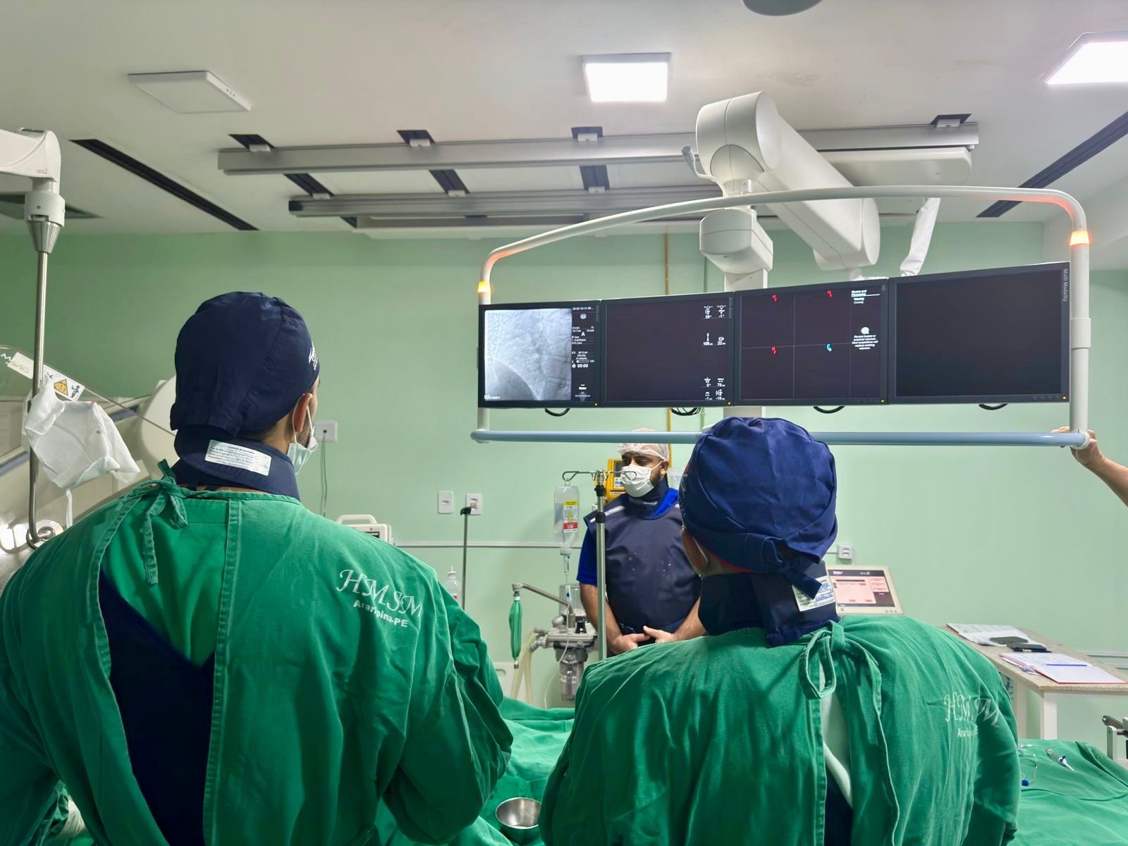 Hemodinâmica do Hospital e Maternidade Santa Maria realiza 38 procedimentos cardiovasculares em menos de 20 dias