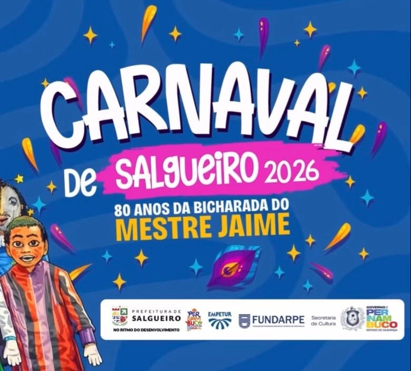 Fabinho divulga atrações confirmadas no Carnaval de Salgueiro, com Mari Fernandez, Dilsinho, Rubynho, Márcia Felipe e Raphaela Santos na grade