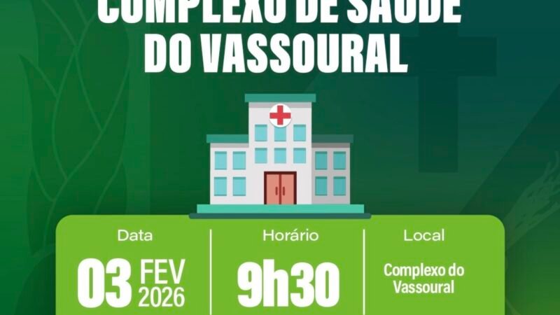 Prefeitura de Caruaru entrega Complexo de Saúde do Vassoural