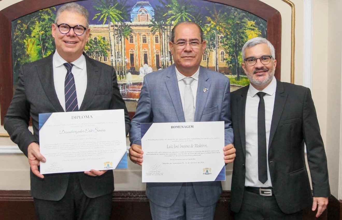 PGM do Jaboatão entrega Medalha do Mérito da Procuradoria Geral do Município em cerimônia no TJPE