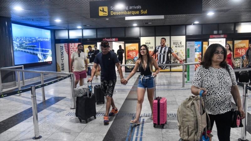 Carnaval 2026: Aeroporto do Recife projeta crescimento de 9,4% na movimentação de passageiros
