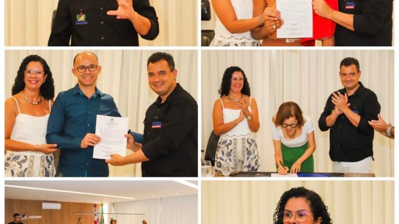 Prefeito Andrei Gonçalves fortalece educação e empossa novos professores concursados na rede municipal