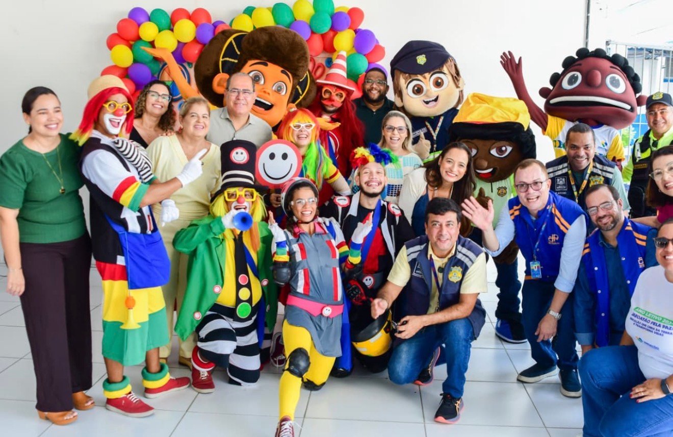 Escolas municipais do Jaboatão recebem ação educativa de trânsito na volta às aulas