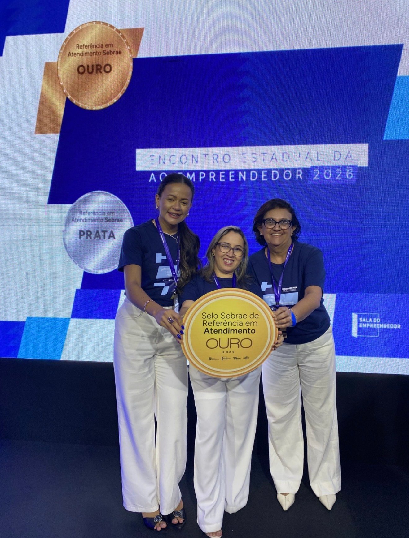 Sala do Empreendedor de Araripina conquista Selo Ouro em evento estadual do Sebrae