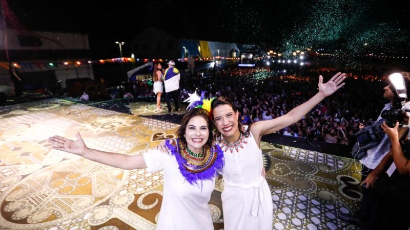 No Recife, governadora Raquel Lyra abre o Carnaval do Estado com o Festival Pernambuco Meu País