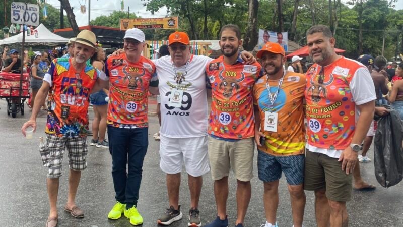 Bloco Cabeça de Touro celebra 39 anos no Engenho do Meio com presença de Jorge Alexandre