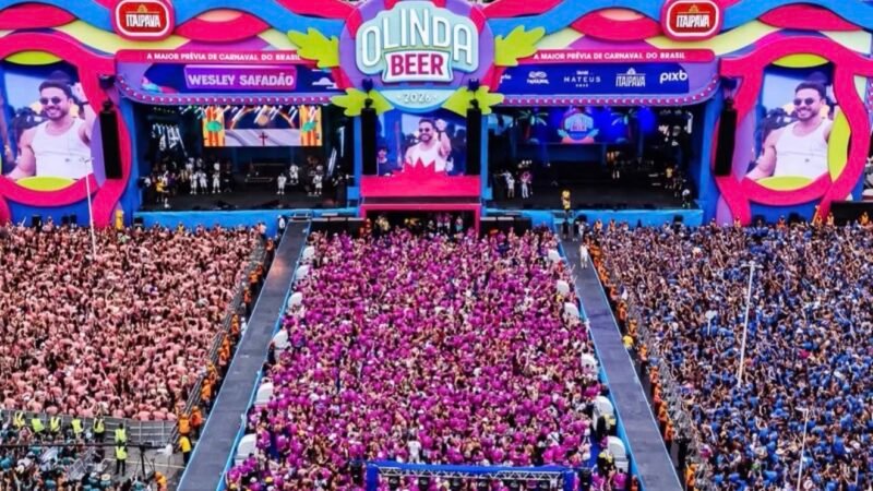 Olinda Beer 2026 se consolida como a maior prévia de Carnaval do Brasil e supera expectativas em mais uma edição histórica